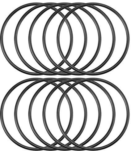 Nitril O-Ring 48,9mm Innendurchmesser 54,14mm OD 2,62mm Breite Dichtungsring Rund 10 Stück