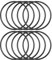 Nitril O-Ring 48,9mm Innendurchmesser 54,14mm OD 2,62mm Breite Dichtungsring Rund 10 Stück