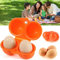 Jilibaba Egg Storage Box - 2 Egg Case Carrier Tray - Barbecue & Picnic Supplies - Egg Container Hard Boiled Egg Holder Camping Carrier