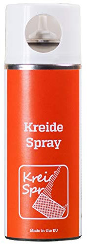 BERASIT Kreidespray, professionelle Sprühkreide für Markierung und Kennzeichnung, schnell trocknend, 400 ml, weiß, Versandeinheit= 6 Dosen