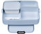 Mepal - Bento Lunchbox Take A Break Large - Brotdose mit Bento-Box - Meal Prep Box für Sandwiches, Kleine Snacks & Reste - Snack & Mittagessen - Essensbox mit Fächern - 1500 ml - Nordic Blue
