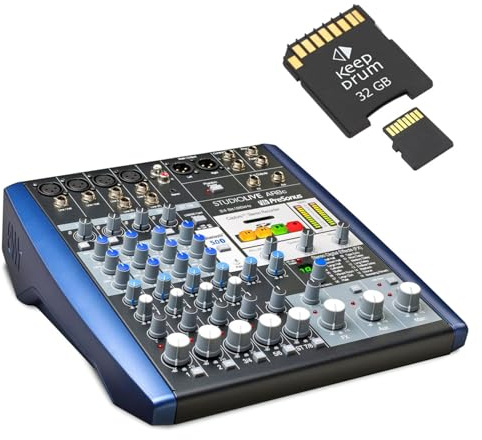 Presonus StudioLive AR8c 8-Kanal Mischpult mit keepdrum Speicherkarte
