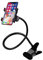 Eight Space Gooseneck Cell Phone Holder, Universal Iron 360° Rotation With Clip, Flexible Long Arm Adjustable Stand for Smartphone, Bed, Desk, Car