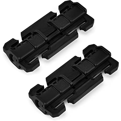 TACTICAL_GEEK TGCode Serie 2 Stück Molle Zubehör Abnehmbar Molle Tasche Clip aus Nylon, Schnelle Demontage, DIY Rucksackgurt Verbinder für Molle Pouch Molle Rucksack Weste Rucksack Zubehör
