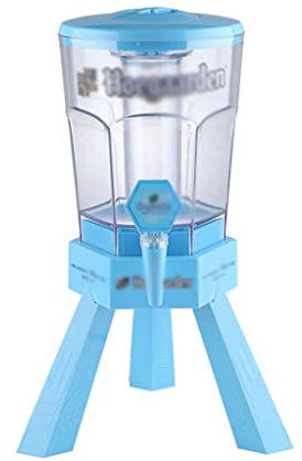 SERUMY Biertower/Bierspender Wein-Fass-Stativ-Wein-Kanone-Fass-Bier-Fass mit Tap 3L Bierspenderkühler Getränk-Dispenser-Wein-Turm-Bar Bierturm