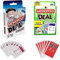 Ksopsdey 2 stück Monopol-y Brettspiele ，Monopol-y Kartenspiel ， Schnelles Spiel Das unterhaltsame Kartenspiel Spiel,Reisespiel-Kartenspiel,für Familien und Kinder ab 7 Jahren