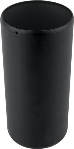 Pelletrohr DN 80mm Pellet Ofenrohr Rauchrohr Pellet Bogen 90°Wandfutter T-Stück Rosette Senotherm Lack Kamin Zubehör mit Dichtung wählbar (Steckverbinder)