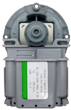 BmXauz Compatible For Samsung, Washing Machine Drain Pump Motor PX2026-1 220-230V 60Hz 30W 18L/min DC31-00181B Washer Drainage Parts