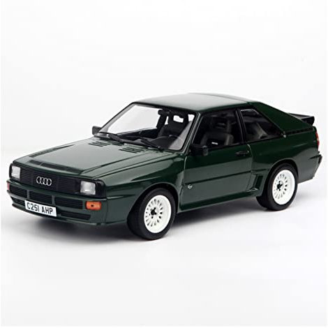 NALora Motorfahrzeuge Replika Auto 1:18 Für Audi Sport Quattro 1985 Simulation Diecast Alloy Automodell Adult Collection Souvenir Display Originalgetreue Nachbildung