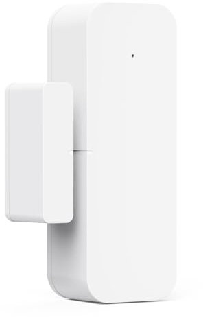 TREATLIFE Sensor de puerta inteligente WiFi, sensor de alarma de ventana de 2.4 GHz, sensor de contacto inalámbrico para seguridad del hogar, dispositivos domésticos inteligentes compatibles con Alexa