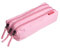 Enri, Trousse scolaire 3 compartiments unisexe, 21 x 9 x 8 cm, couleur : rose
