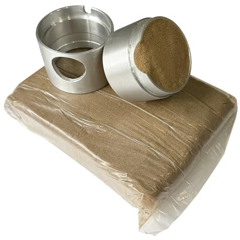 60mm Sand Casting Kit Includes 1kg Traditional Sand Casting Flask Hole Delft Style