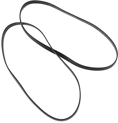 BELLIFFY 2stücke Gummi-phonographengürtel Plattenspielergürtel Gummi-ersatzgürtel Für Schallplattenspieler Tonbandgeräte Phonographen Maschine Flache Ersatz Zubehör