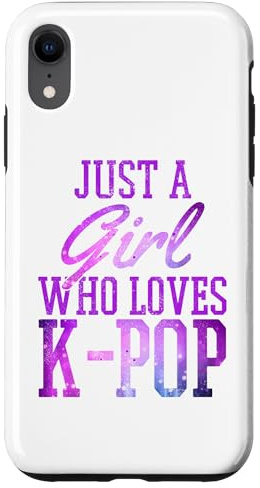 Kpop Girl K-Pop Fan Korean Pop Music Cute Case for iPhone XR