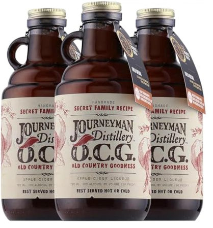 Liköre Journeyman OCG Apple Cider 75 cl (Karton mit 3 Flaschen von 75 cl)