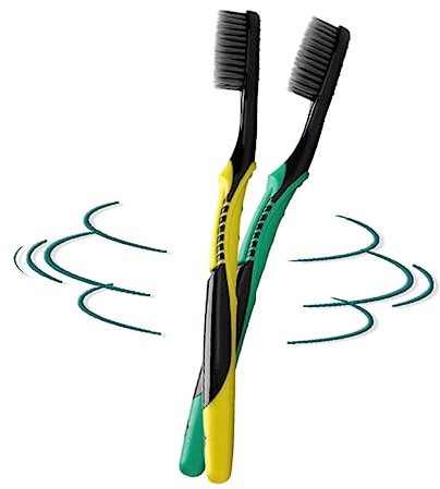 HAPINARY 8-teiliges Reisezahnbürsten-set Aus Bambuskohle-pp Für Zug Und Reisen Bürstenkopf Entfernt Plaque Effektiv Griff Bequem Rutschfest Gesund