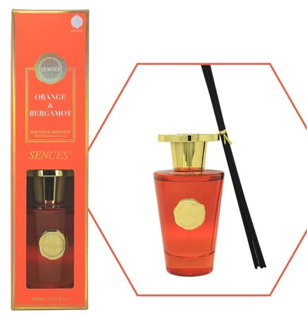 Reed Diffuser 300ml Baltus Orange Bergamot Air Freshener Aromatherapy Fragrance