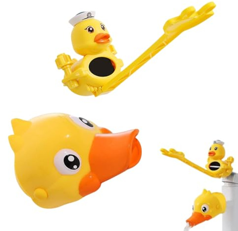 Zwenjuan Extender prolunga per Rubinetto,Prolunga per Rubinetto Bambini Estensione Rubinetto Bambini,Rubinetto Extender,Lavaggio Mani Bimbi Aiuta Bambino Mano Lavaggio