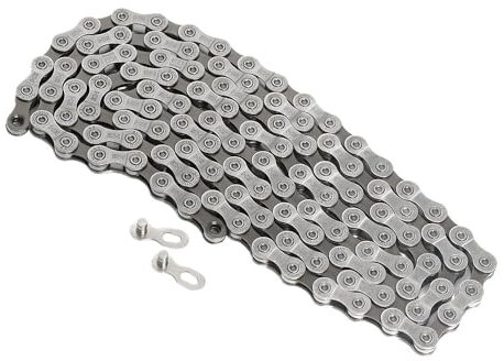 DONGLING Fahrradkette 6/7/8/9/10 Geschwindigkeit MTB Fahrradkette 116L mit Schnellverbindung for Mountainbike-Fahrradteile Fahrrad Kette(CN-HG40)