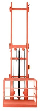 montacargas Elevador doméstico con capacidad de carga máxima de 1000 kg, plataforma elevadora hidráulica pequeña, elevador de almacén simple plataforma de elevación