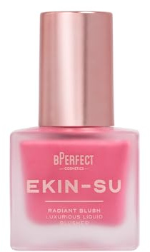 BPerfect x Ekin-Su Radiant Blush – Buildable Liquid Blusher with Hyaluronic Acid, Camellia Oil & Vitamin E – Sun-kissed Glow – Shade: Checkmate – 30ml