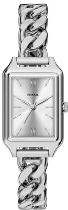 Fossil ES5477 Raquel Uhr Damenuhr Edelstahl Edelstahl 5 bar Analog Silber