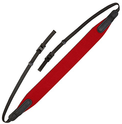 OP/TECH 2702252 E-Z Comfort Strap for Camera/Binoculars - Red