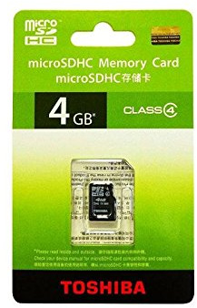 MicroSDHC 4GB Toshiba CL4 BlisterRetail (SD-C04GR7W4) (SD-C04GR7W4)