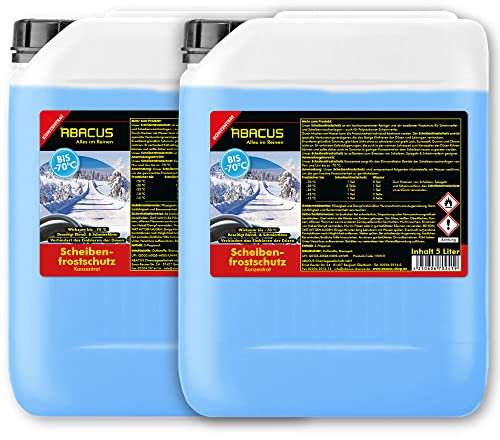 ABACUS® 10 L Scheibenfrostschutz Konzentrat -70°C (1225.10) - Frostschutz Enteiser Frostschutzmittel