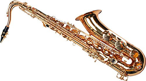 Karl Glaser Tenor Saxophon, gold, mit Koffer