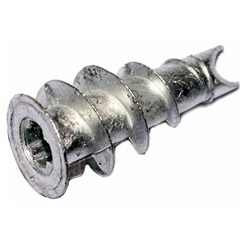 Gipskarton Dübel, Hohlraumdübel, Rigibsdübel für Befestigungen in Leichtbauplatten, Porenbeton, Gipskarton usw. (100 Stück)