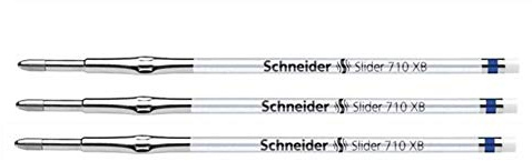 Schneider Lot de 3 RECHARGES Slider 710 pte Extra Large Blau