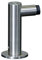 Türstopper zur Bodenmontage in L-Form aus Edelstahl Vollmaterial, Türstopper, Türpuffer, Türschutz, Wandschutz - PHOS Design
