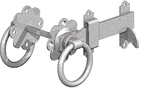 Gatemate Ring Gate Latch - Zinc Plated - 6 / 152mm