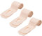 Manzi 1-3 paia di collant da donna convertibili per danza di transizione, 40 denari 3 paia di ballerine rosa. XL