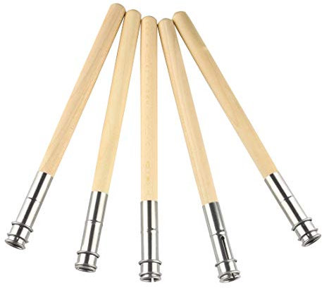 Andux Zone Pencil Extender Bleistift Verlängerung Set von 5 QBYCQ-01 (Holz)