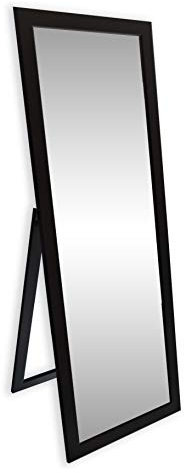 Ramix STANDSPIEGEL, Stehender Spiegel, 160 x 50cm, 50 x 160cm, Schlafzimmer,Wohnzimmer,Flur und Garderobe, Rechteckig, 4 Farbe Optional, Schwarz Matt