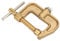 500A G-Type Ground Welding Earth Clamp Brass Fixture Tool for Industrial Use Woodworking Metal Processing
