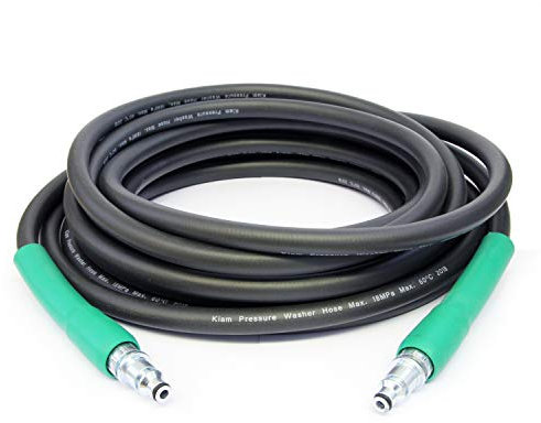 Kiam 20m Replacment Bosch AQT High Pressure Hose | Quick Connect SDS Fittings | Aquatak 100, 110, 120, 125, 130, 135, AQT 33-10, 33-11, 35-12, 37-13, 40-13, 42-13, 45-14