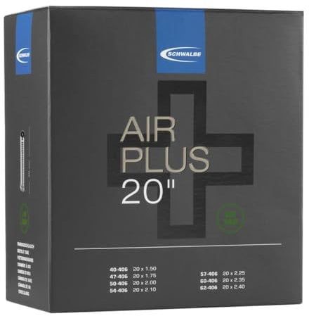 Schwalbe Air Plus Schlauch, schwarz, Einheitsgröße