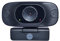 JPL Vision Mini+ USB-A, 1080p Pro HD Webcam, with Internal Privacy Cover & A to C USB Adapter Included (Ideal for Remote Home Workers, Office Workers, Students, Schools or Universities) – Black