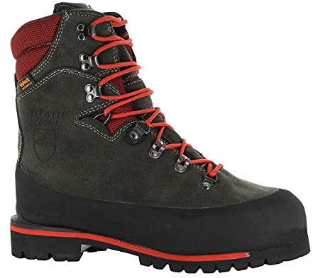 Fitwell Woodmaster Evo Forststiefel mit Schnittschutzstiefel Klasse 3, wasserdicht und bedingt steigeisenfest EU 46