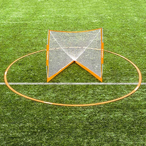 FORZA Portable Lacrosse Crease - Two Sizes [3m & 6m] | Men's & Women's Regulation Size Lacrosse Crease | Official Size Portable Crease for Lacrosse | Carry Bag Included