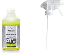 Jemako Caravanreiniger 500ml inkl. Schaumpumpe für Wohnwagen Wohnmobil Camper Pferdeanhänger