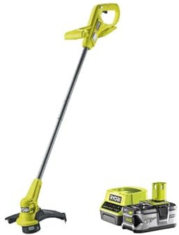 RYOBI Pack Coupe Bordures - Dresse Bordures 18V One+ RY18LT23A-0-1 Batterie 4.0Ah - 1 Chargeur Rapide RC18120-140