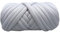 BICI Sperriges Strickgarn, Dicke Wolle Zum Häkeln,100g/250g/500g/1000g Sperrige Armstricken Wolle Super Chunky Garn Sperriges Vorgarn Für Armstricken, Häkeln Filzen, Teppiche Decke (hellgrau,1000g)