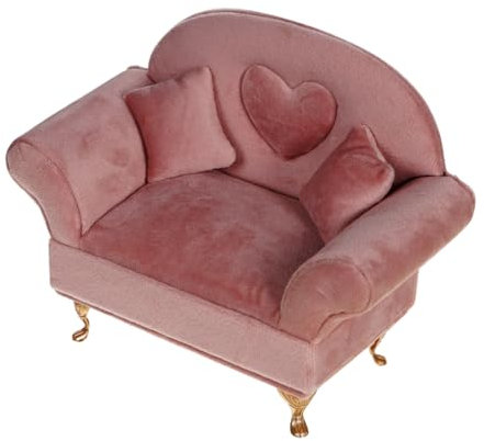 Melissa Portagioie, Beauty Velluto, Apribile Design Arredo, Divano 19.5X9.5X15 Cm Rosa