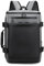 FANDARE Rucksack Herren Convertible Laptop Schulrucksack Business Reisen Schulranzen Arbeit Handgepäck Flug Genehmigt Bordgepäck Kabinenrucksack für Reise Weekender Trip Wasserdicht Nylon Grau