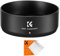 K&F Concept Umkehrbare Gegenlichtblende für Canon RF 50mm F1.8 STM Objektiv ersetzt Canon ES65B Gegenlichtblende