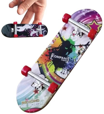 -Skateboards für Finger - Sammlerstück Fingerboard Fingerboards Skateboards Set - Finger-Skateboards für Kinder und Teenager, Skateboard-Spiele, Skateboard-Partygeschenke, Fingerboards zum Verschenke